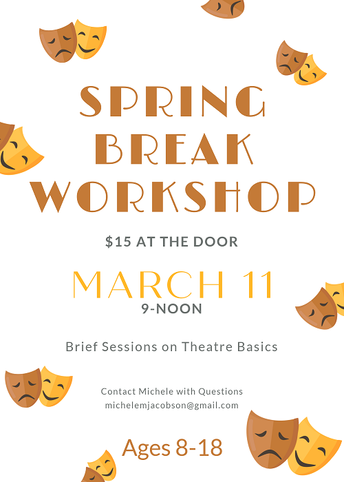 Spring Break Workshop 2024 poster